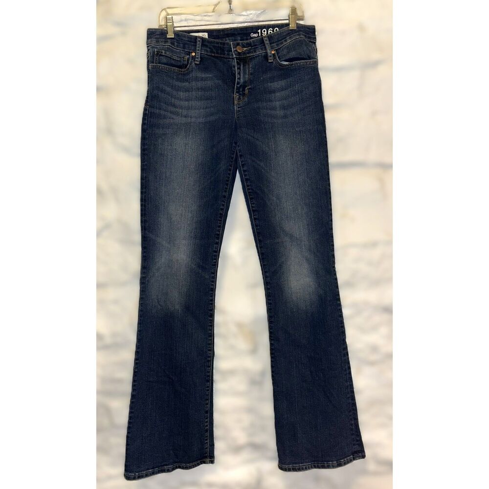 Gap 1969 Sexy Boot Jeans 30L Long  Tall Retro Bootcut Premium Stretch Denim